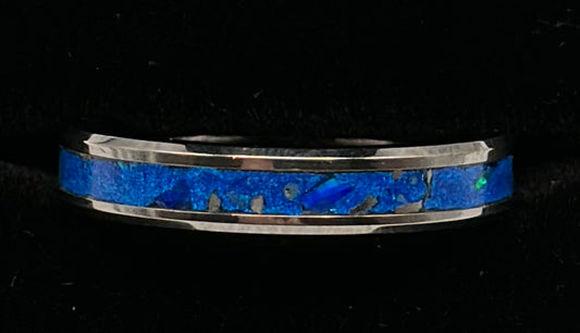 Sapphire Blue Meteor Ring